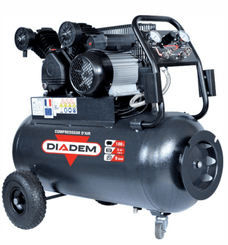 OUTILLAGE EQUIPEMENT ATEL - OUTILS PNEUMATIQUES - COMPRESSEUR A AIR 100 LITRES 3CV MONOPHA