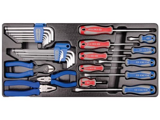 OUTILLAGE EQUIPEMENT ATEL - OUTILAGE A MAIN - ASSORTIMENT JEU DE TOURNEVIS PINCE CLEMALE