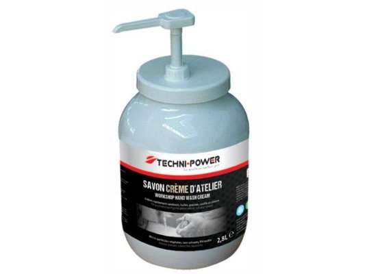 OUTILLAGE EQUIPEMENT ATEL - EQUIPEMENT D ATELIER - SAVON CREME ATELIER MICRO-PARTICULES AVEC POMPE 2,8L
