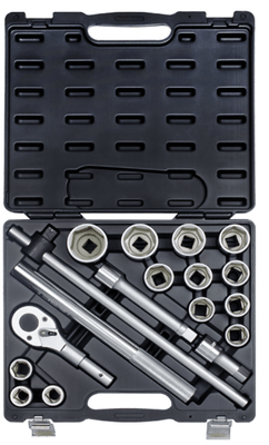 OUTILLAGE EQUIPEMENT ATEL - OUTILAGE A MAIN - COFFRET 3/4  17 PIECES