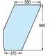 CABINE ET CARROSSERIE - VITRES CABINE ET JOINTS - GLACE PORTE G CLAIRE