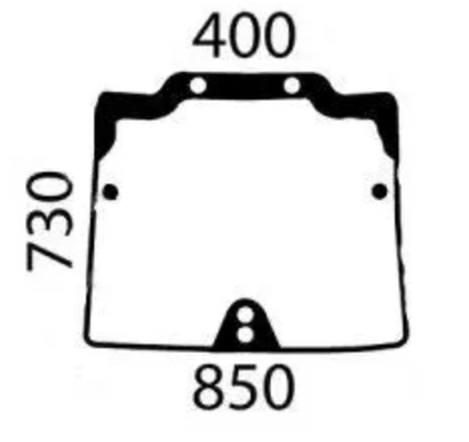CABINE ET CARROSSERIE - VITRES CABINE ET JOINTS - VITRE AV TNN TNV