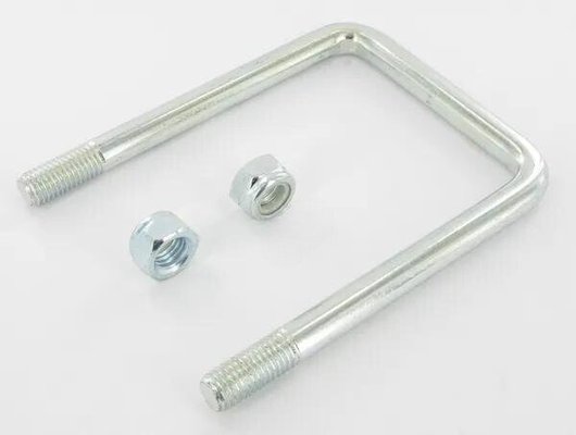BOULONNERIE QUINCAILLERIE - COLLIERS BRIDES SILENBLOC - ETRIER EN  U D14MM 100x150