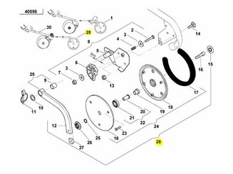 SEMOIR - SEMOIR - BRAS OSCILLANT AVEC  ROUE