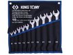 LSP - OUTILS MANUELS-PROTECTION - Trousse de 10 clés mixtes légères 8-10-1