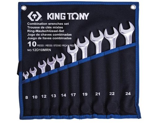 LSP - OUTILS MANUELS-PROTECTION - Trousse de 10 clés mixtes légères 8-10-1