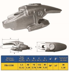 TP - GODET ET DENTS - SUPPORT DE DENT A SOUDER FK4
