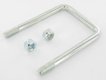 BOULONNERIE QUINCAILLERIE - COLLIERS BRIDES SILENBLOC - ETRIER EN U D14MM 100x150