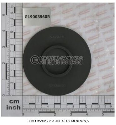 SEMOIR - SEMOIR - PLAQUE GLISSEMENT SP.9,5