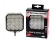 ELECTRICITE - HIGH TECH - ECLAIRAGE, SIGNALISATION - PHARE LED CARRE 12/24V 42W 4000 LUMENS