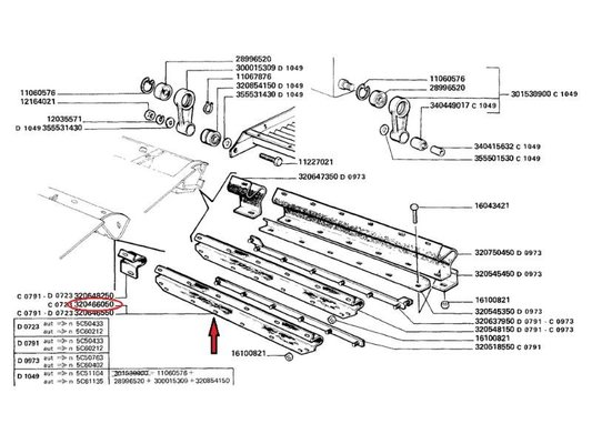 DIVERS SAUF FNH - LAVERDA - TOILE BAC 240X1080