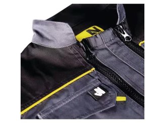 VETEMENTS - VETEMENTS - COMBINAISON DOUBLE ZIP 10 ANS GRIS/NOIR