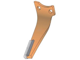 TRAVAIL DU SOL - HERSE ROTATIVE - DENT DE HERSE KG30L CARBURE