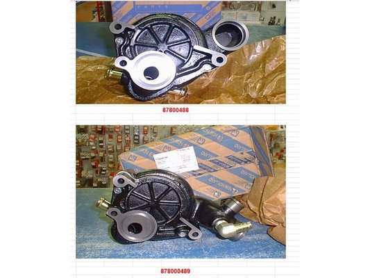 NEW HOLLAND - POMPE A EAU / RADIATEUR - POMPE A EAU1 SORTIE
