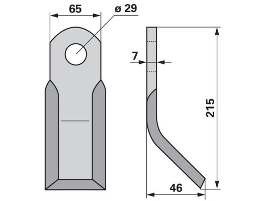 RECOLTE BROYAGE - BROYEUR - COUTEAU TAARUP Y E10 ORIGINE