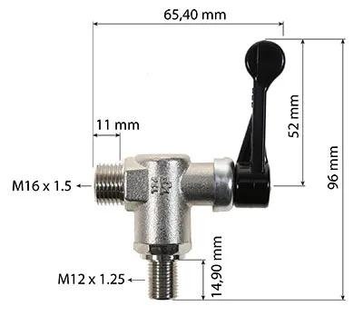 MOTEURS ET COMPOSANTS - ALIMENTATION RESERV POMPE - ROBINET