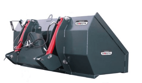 TP - GODET ET DENTS - GODET AR HYDRAULIQUE 2,30m DE TRANSPORT