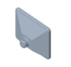 CABINE ET CARROSSERIE - RETROVISEUR ET BRAS - RETROVISEUR GRAND ANGLE MOISSONEUSESTOCK 1