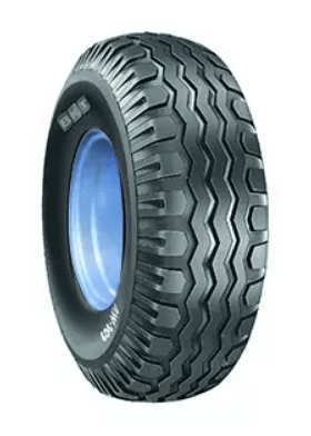 PNEU ROUE ESSIEU REMORQUE - ROUES COMPLETES - ROUE 12.5/80-15.3 14PR 6T PROFIL BKT