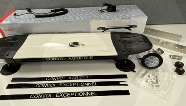 ELECTRICITE - HIGH TECH - ECLAIRAGE, SIGNALISATION - RAMPE LED DE SIGNALISATION MAGNETIQUE SS