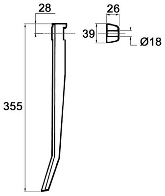 LSP - PNEUMATIQUEFENAISON - DENT DROITE