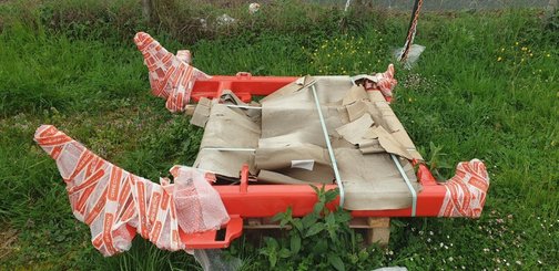 TRAVAIL DU SOL - DECHAUMEUR A DISQUES - CHASSIS LAT DRT DLX 4M20