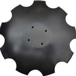 TRAVAIL DU SOL - DECHAUMEUR A DISQUES - DISQUE CRENELE 510/5 E=120 CAT