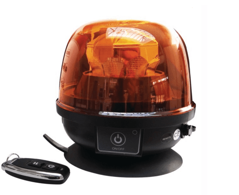 ELECTRICITE - HIGH TECH - ECLAIRAGE, SIGNALISATION - GYROPHARE LED SANS FIL RECHARGEABLEAIMANTE