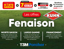Offres Fenaison T3M PORCHER - KUHN