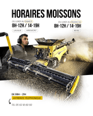 Horaires Moissons T3M Lavail