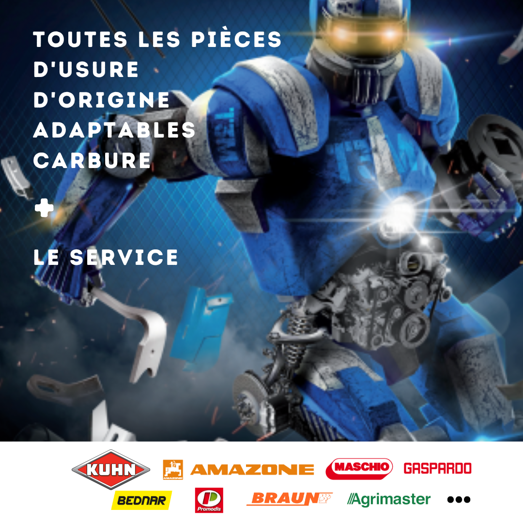 Votre spécialiste Pièces d'usure